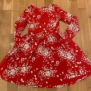 Mini Boden red dress sz 11-12